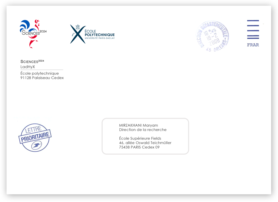 Enveloppe à fenêtre