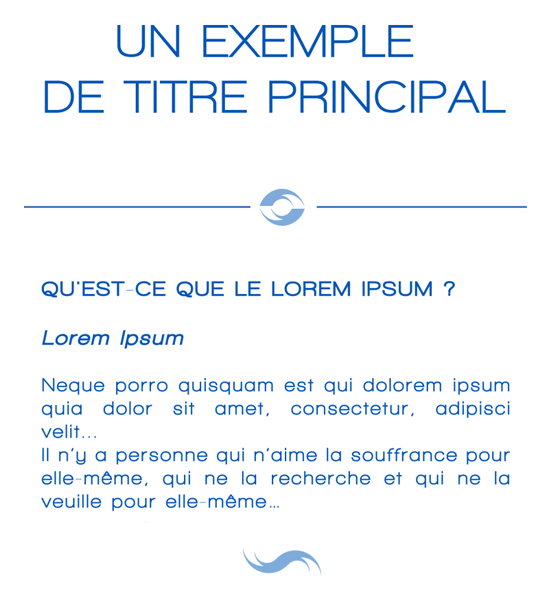 Ornements typographiques